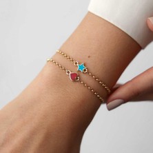 By Golden House Mineli Figür Doç Bileklik