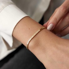 By Golden House Sırma Dizili Bileklik