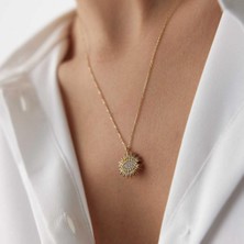 By Golden House Güneşin Gözü Kolye