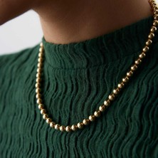 By Golden House Ball Zincir Kolye