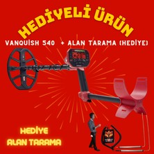 Minelab Vanquish 540 Dedektör + Hediye Alantarama Dedektörü