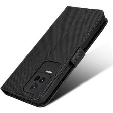 Seniee Xiaomi Redmi K50/K50 Pro Kart Yuvalı Deri Cüzdan Telefon Kılıfı (Yurt Dışından)