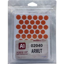 A1 Pvc Yapışkanlı Tapa Desenli 14MM  Armut (Stw 87)