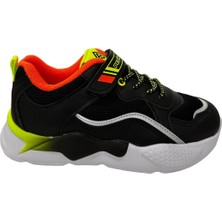 Pepino 1424 FY23-1424 Spor Ayakkabı Siyah Fosfor Turuncu Siyah Turuncu