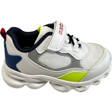 Pepino 1253 Patik Spor Ayakkabı PY23-1253 Beyaz Lacivert Saks Beyaz Lacivert