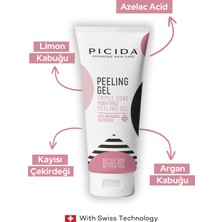 Pıcıda Üç Çekirdekli Aydınlatıcı Sebum Yüz Peeling Jel 100 ml