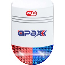 OPAX Bgr-12 Wıfı Kablosuz Siren Alarm Sistemi Mobil Uygulamalı