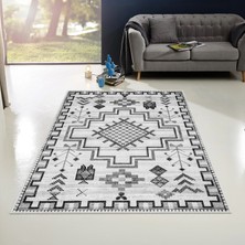 Homefesto Halı Kilim Dekoratif Özel Tasarım Yıkanabilir,İnce, Kaymaz Tabanlı, Modern Halı