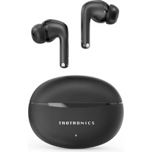 TaoTronics TT-BH1118 ANC Dört Mikrofonlu Bluetooth Kulaklık IPX5 24 Saat Müzik Bass Boost BT 5.3 – Siyah