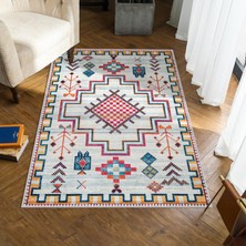 Homefesto Halı Kilim Dekoratif Özel Tasarım Yıkanabilir,İnce, Kaymaz Tabanlı, Modern Halı