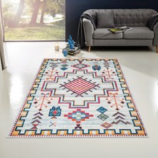 Homefesto Halı Kilim Dekoratif Özel Tasarım Yıkanabilir,İnce, Kaymaz Tabanlı, Modern Halı