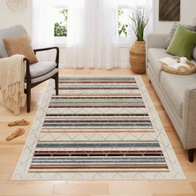 Homefesto Halı Kilim Dekoratif Özel Tasarım Yıkanabilir,İnce, Kaymaz Tabanlı, Modern Halı