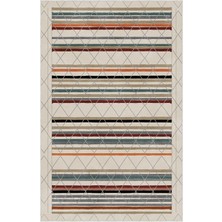 Homefesto Halı Kilim Dekoratif Özel Tasarım Yıkanabilir,İnce, Kaymaz Tabanlı, Modern Halı