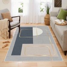 Homefesto Halı Kilim Dekoratif Özel Tasarım Yıkanabilir,İnce, Kaymaz Tabanlı, Modern Halı