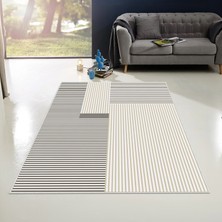 Homefesto Halı Kilim Dekoratif Özel Tasarım Yıkanabilir,İnce, Kaymaz Tabanlı, Modern Halı