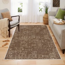 Homefesto Halı Kilim Dekoratif Özel Tasarım Yıkanabilir,İnce, Kaymaz Tabanlı, Modern Halı