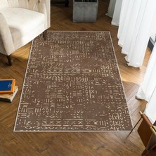 Homefesto Halı Kilim Dekoratif Özel Tasarım Yıkanabilir,İnce, Kaymaz Tabanlı, Modern Halı