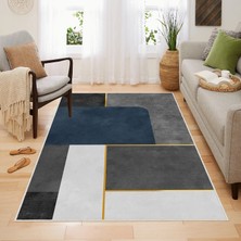 Homefesto Halı Kilim Dekoratif Özel Tasarım Yıkanabilir,İnce, Kaymaz Tabanlı, Modern Halı