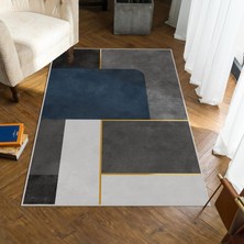 Homefesto Halı Kilim Dekoratif Özel Tasarım Yıkanabilir,İnce, Kaymaz Tabanlı, Modern Halı