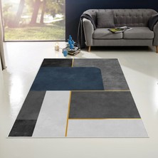 Homefesto Halı Kilim Dekoratif Özel Tasarım Yıkanabilir,İnce, Kaymaz Tabanlı, Modern Halı