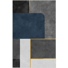 Homefesto Halı Kilim Dekoratif Özel Tasarım Yıkanabilir,İnce, Kaymaz Tabanlı, Modern Halı