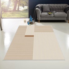 Homefesto Halı Kilim Dekoratif Özel Tasarım Yıkanabilir,İnce, Kaymaz Tabanlı, Modern Halı