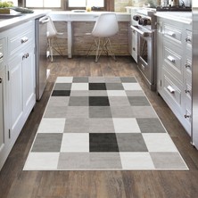Homefesto Halı Kilim Dekoratif Özel Tasarım Yıkanabilir,İnce, Kaymaz Tabanlı, Modern Halı