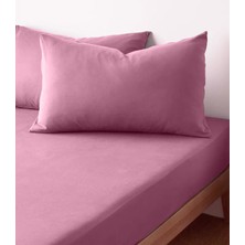 Sabia %100 Pamuk 62 Tel (155 TC) Okotex Sertifikalı Tek Kişilik 120x200 cm Lastikli Çarşaf Seti