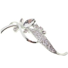 X-lady Accessories Gümüş Renk Mekik  Model Broş - 1735