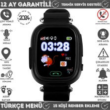 BabySmart Q90 GPS Konumlu Akıllı Çocuk Takip Saati Sim Kartlı Arama, Gizli Dinleme Özellikli