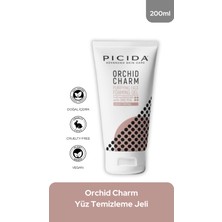 Picida Orchıd Charm Orkide ve Centella Özlü Arındırıcı Aydınlatıcı ve Besleyici Yüz Temizleme Jeli 200 ml