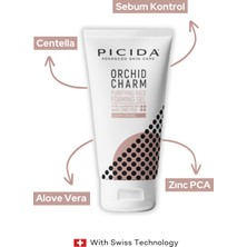 Picida Orchıd Charm Orkide ve Centella Özlü Arındırıcı Aydınlatıcı ve Besleyici Yüz Temizleme Jeli 200 ml