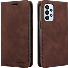 Bdt Shop Samsung Galaxy M13 4g Pu Deri Folio Cüzdan Koruyucu Manyetik Telefon Kılıfı (Yurt Dışından)