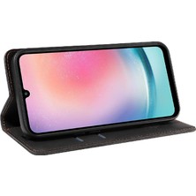 Bdt Shop Samsung Galaxy A24 4g Için Folio Cüzdan Koruyucu Pu Deri Manyetik Telefon Kılıfı (Yurt Dışından)