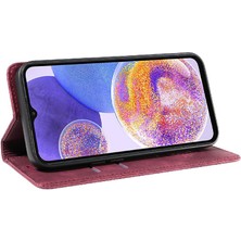 Bdt Shop Samsung Galaxy M13 4g Pu Deri Folio Cüzdan Koruyucu Manyetik Telefon Kılıfı (Yurt Dışından)