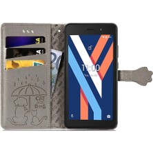 Bdt Shop Wiko Y52 Karikatür Hayvanlar Için Darbeye Kısa Kayış Vaka Telefon Kılıfı (Yurt Dışından)