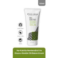 Picida Ha Cactus Hyaluronik Asit ve Kaktüs Özlü Onarıcı Nemlendirici Yatıştırıcı Yüz Kremi 100 ml