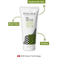 Picida Ha Cactus Hyaluronik Asit ve Kaktüs Özlü Onarıcı Nemlendirici Yatıştırıcı Yüz Kremi 100 ml