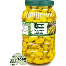 Turşu Durağı Üç Burun Biber Turşusu  3 kg