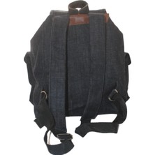 Mebes Denim (Kot) Kumaşından Kadın Sırt Omuz Çantası Çift Cepli Çntçiftcepkotlcv-Khvgr2