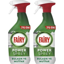 Fairy Power Sprey 3’ü 1 Arada Bulaşık ve Mutfak 1000 ml (2X500ML)