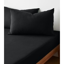 Sabia %100 Pamuk 62 Tel (155 TC) Okotex Sertifikalı Çift Kişilik 140x200 cm Lastikli Çarşaf Seti