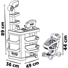 Smoby Market, Alışveriş Arabalı 350238