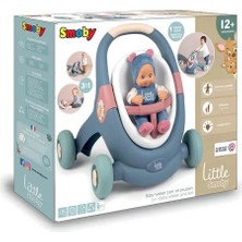 Smoby Little Smoby 3'ü 1 Arada Yürüteç ve Oyuncak  Bebek 140308