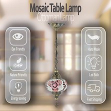 Mosland Home Mozaik Avize Ev Balkon Bahçe Tersa Için Dekoratif Lamba