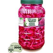 Turşu Durağı Kırmızı Lahana Turşusu  3 kg