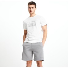 Ellesse Erkek Tişört Beyaz EM181-OF