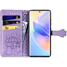 BDT Boutique Huawei Onur 60SE Darbeye Karikatür Hayvanlar Için Kılıf Kısa Kayış Flip (Yurt Dışından)