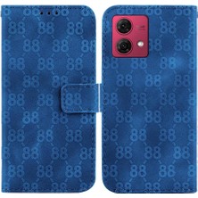 BDT Boutique Motorola Moto G84 5g Için Telefon Kılıfı Pu Deri Cüzdan Kapak Kickstand 8 (Yurt Dışından)