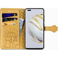 BDT Boutique Huawei Nova 10 Pro Için Kılıf Kapak Çevirin Karikatür Hayvanlar Darbeye Kısa (Yurt Dışından)